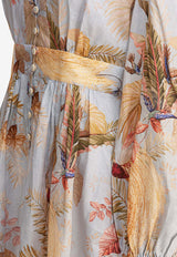 Zimmermann Ascension Floral Print Mini Dress Multicolor 5147DSS253LBPFL_81771