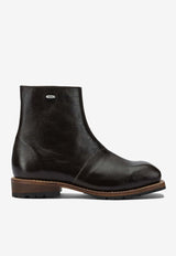 Our Legacy Engine Zippered Ankle Boots Black