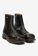 Our Legacy Engine Zippered Ankle Boots Black