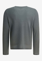 Vince Cashmere-Blend Crewneck Sweater Gray M11476523A047LHB_ff0f933c-b049-4583-b182-a398da9eda8c