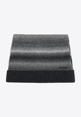 WE11-DONE Gradient Boucle Mini Skirt Gray WD-KS2-25-660-W-DG_GREY