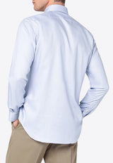 XACUS Travel Long-Sleeved Formal Shirt Light Blue WF520ML91831_XACUS-002