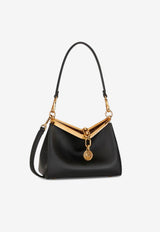 Etro Small Vela Leather Shoulder Bag Black WP1B0001-AU022 N0000