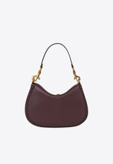 Etro Medium Leather Pony Shoulder Bag Bordeaux WP1C0019-AP340 R0108