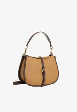Etro Medium Pony Leather Shoulder Bag Beige WP1C0019-AP412 Y0886