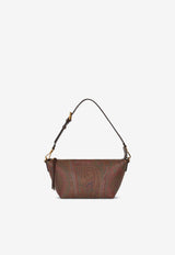 Etro Essential Paisley Jacquard Shoulder Bag Brown WP1C0020-AA001 M0019