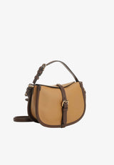 Etro Small Pony Leather Shoulder Bag Beige WP1C0021-AP412 Y0886