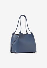 Etro Libra Leather Shoulder Bag Blue WP1D0038-AP264 B0312