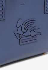 Etro Mini Libra Calf Leather Crossbody Bag Blue WP1D0041-AP264 B0312