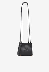 Etro Mini Libra Calf Leather Shoulder Bag Black WP1D0041-AP264 N0000