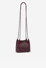 Etro Mini Libra Calf Leather Tote Bag Bordeaux WP1D0041-AP264 R0108