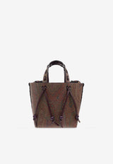 Etro Mini Arnica 1984 Tote Bag Brown WP1D0043-AE246 R2723