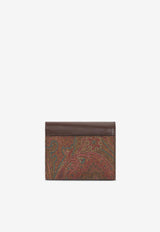 Etro Paisley Jacquard Wallet Brown WP2D0012-AA027 M0019