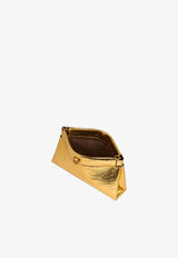 Etro Mini Clutch Talk in Laminated Leather Gold WP2S0003-AP414 S0998