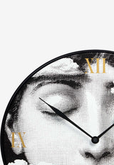 Fornasetti Tra Le Nuvole Wall Clock Multicolor WRCLO07