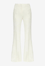 Etro Paisley Jacquard Tailored Pants White WREA0011-99TUDJ1 W0275