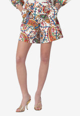 Paisley-Printed Shorts
