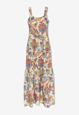 Etro Floral Maxi Dress WRHA0030-AKC11 X0800