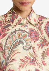 Etro Printed Poplin Shirt WRIA0020-99SAEE6 X0802