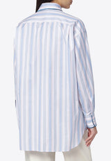 Etro Striped Poplin Shirt Multicolor WRIA002899TR580/R_ETRO-S9880