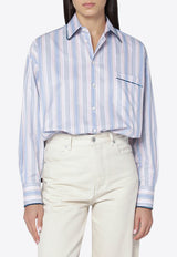 Etro Striped Poplin Shirt Multicolor WRIA002899TR580/R_ETRO-S9880