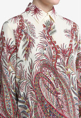 Etro Placed Print Silk Shirt WRIA0029-AKA36 X0801