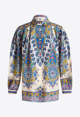 Etro All-Over Print Long-Sleeved Shirt Multicolor WRIA0047-AV604 X0800