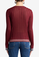 Etro Ribbed Sweater WRKE0316-AV707 F0130