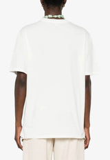 Etro Pegaso Embroidered T-shirt White WRMA0005-AR477 W4567