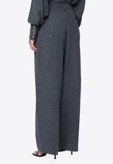 DARKPARK Phebe Wool Tailored Pants Gray WTR36FAW26/R_DARKP-0074