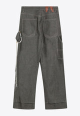 DARKPARK Lisa Straight Pants Gray WTR58FAC84/Q_DARKP-0062