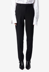 Zadig & Voltaire Panny Straight-Leg Tailored Pants Black WWPA01823_BLACK