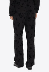 Zadig & Voltaire Floral Jacquard Lounge Pants Black WWPA01877_BLACK