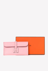Jige Elan 29 Clutch Bag in Rose Sakura Swift Leather