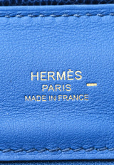 Mini Lindy 20 Verso in Bleu Navy and Bleu Frida Swift Leather with Palladium Hardware