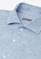 Linen Long-Sleeved Shirt