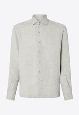 Linen Long-Sleeved Shirt