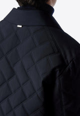 Corneliani Waterproof Quilted Jacket with Vest Navy 9420155-9425m5-001_Navy Blue - 001