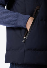 Corneliani Padded Zip-Up Vest Blue 9420156-94c5a1-005_Blue - 005