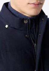 Corneliani Padded Zip-Up Vest Blue 9420156-94c5a1-005_Blue - 005