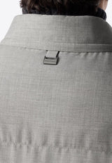 Corneliani Padded Zip-Up Vest Gray 9420156-94c5a1-005_Grey - 025