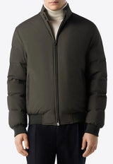 Padded Zip-Up Down Jacket