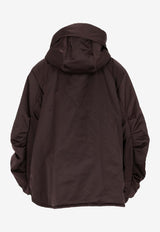 LEMPELIUS Padded Hood Jacket Brown 261ENY_49