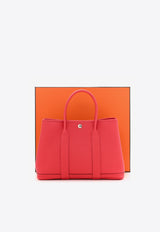 Hermès Garden Party 30 in Bougainvillea Negonda Leather with Palladium Hardware
