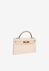 Hermès Mini Kelly 20 in Nata Epsom with Gold Hardware