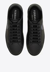 Ferragamo Brandy Low-Top Sneakers 029835 BRANDY1 780989 NERO Black