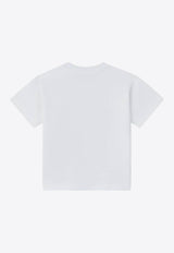 Kenzo Kids Baby Boys Elephant Print T-shirt White K60953/10P_WHITE