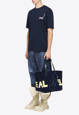JW Anderson Real Sleep Print JWA T-shirt Navy JT0270PG1510898_NAVY