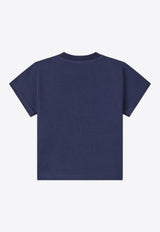 Kenzo Kids Boys Lucky Tiger Print T-shirts Navy K60971/848_NAVY