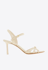 Ferragamo Dasy 70 Leather Sandals 01J559 DASY 70 779354 MASCARPONE Beige